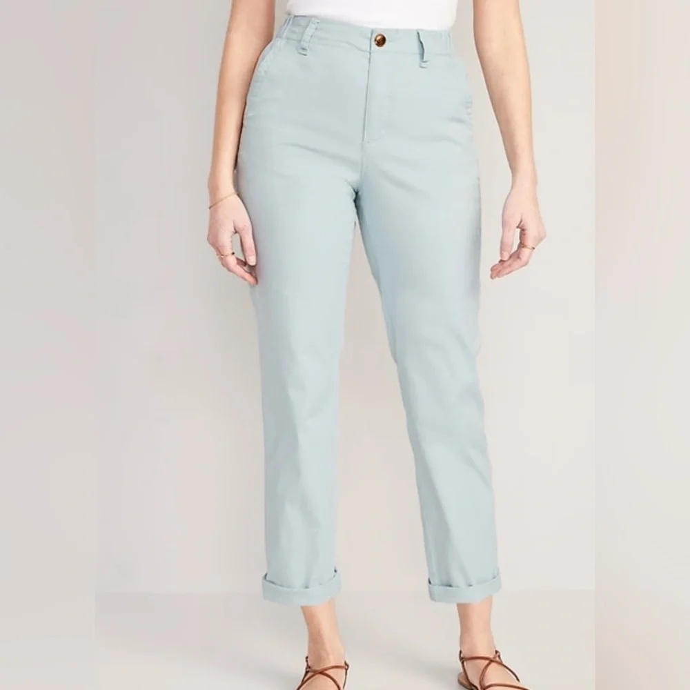 Old Navy OG Blue Chino Pants - Picture 2 of 12